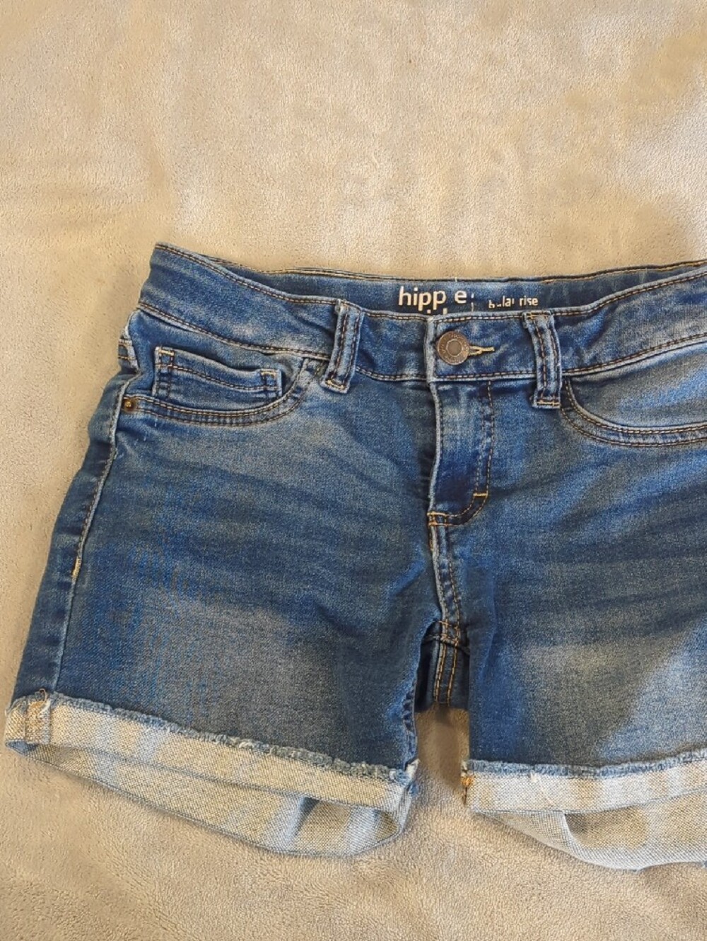 Classic Blue Denim Girls Shorts (2 Pair) - Picture 5 of 6